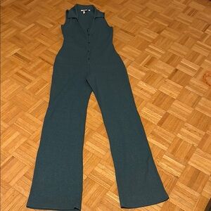 Milk it Elegant Teal Jumpsuit